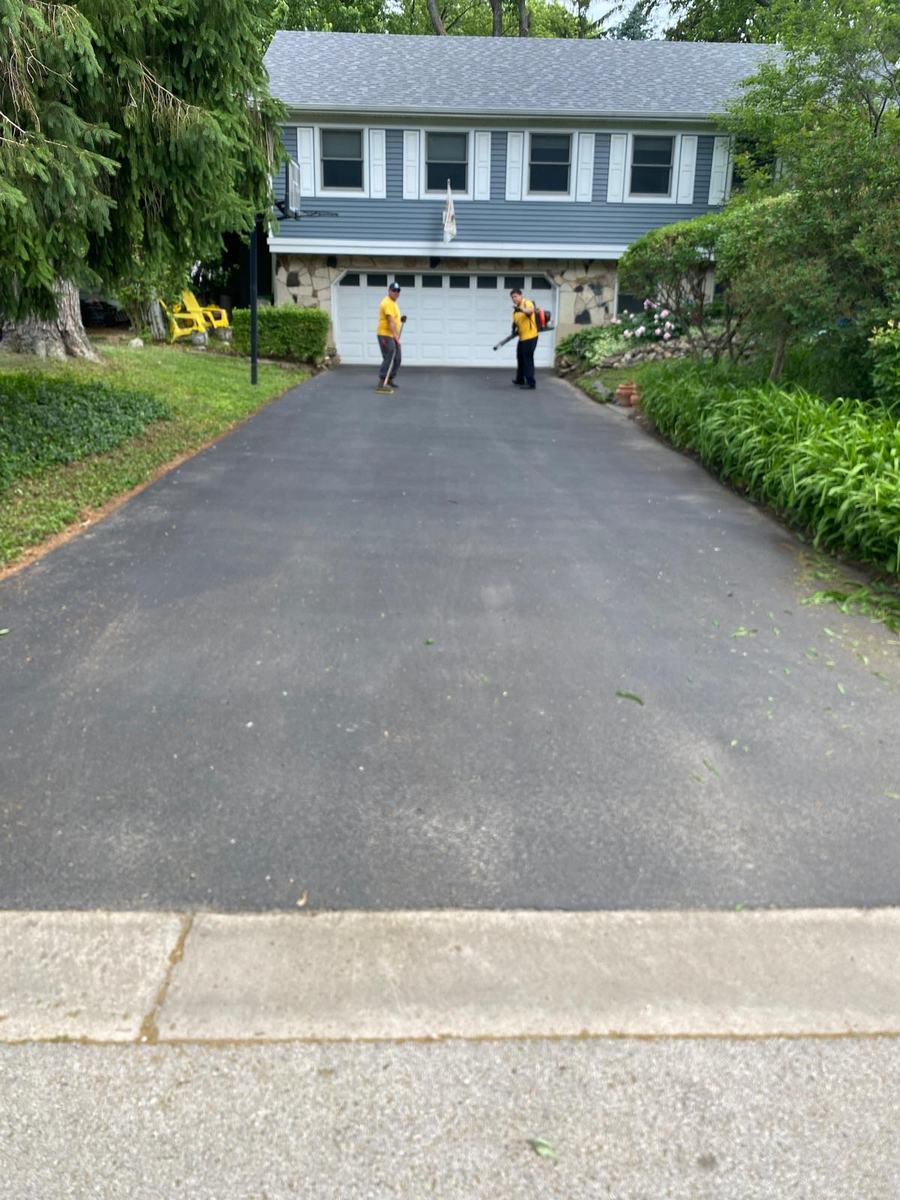 Residential driveway